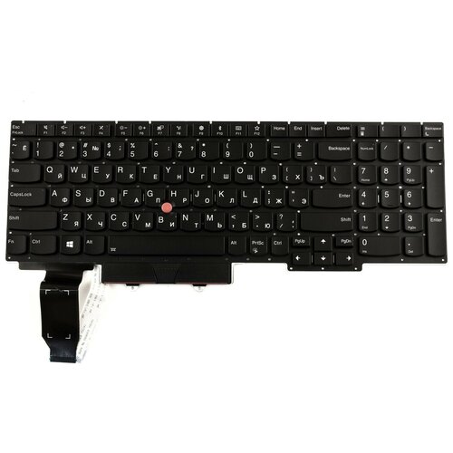 Клавиатура для ноутбука Lenovo Thinkpad E15 черная с подсветкой Pn SN20U64129-01 5639₽