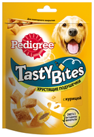 Лакомство для собак Pedigree Tasty Bites хрустящие подушечки с курицей 95 г