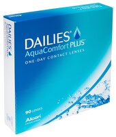 Контактные линзы Dailies (Alcon) AquaComfort PLUS (90 линз) R 8,7 D -8