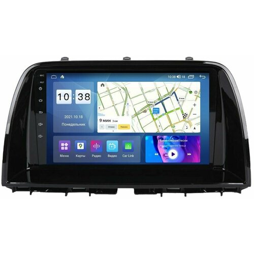 Штатная магнитола для Mazda CX-5 (2012-2016) на Android 11.0 (8gb/128gb/WiFi/DSP/QLED 2K/4G/BT/GPS)