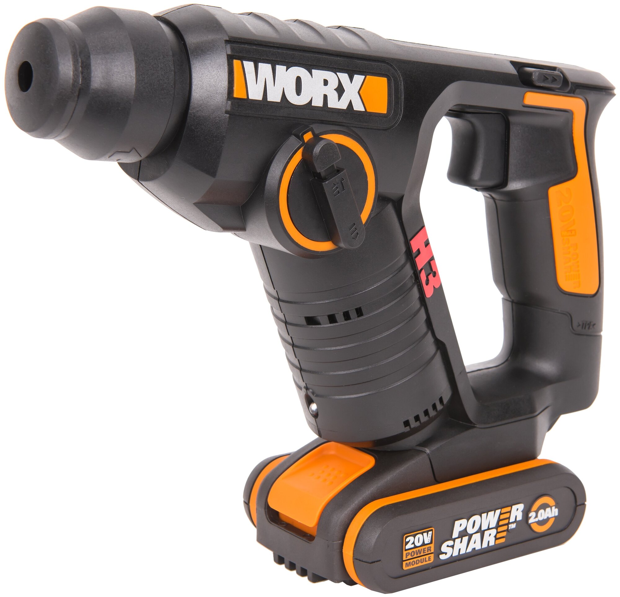 Перфоратор аккумуляторный WORX WX394.3