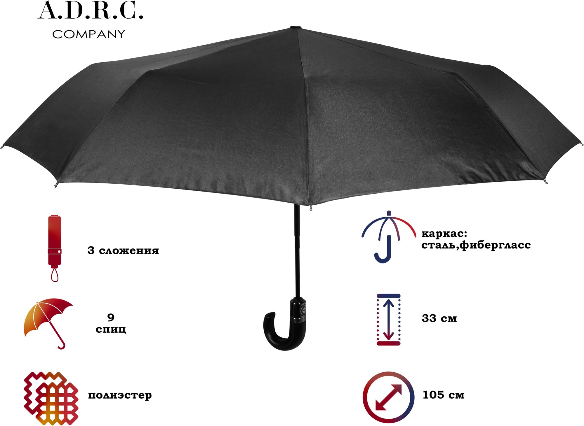 Мини-зонт A.D.R.C Company