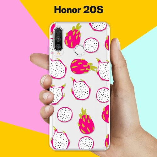 Силиконовый чехол Питайя на Honor 20s силиконовый чехол на honor 20s хонор 20s пятна коровы