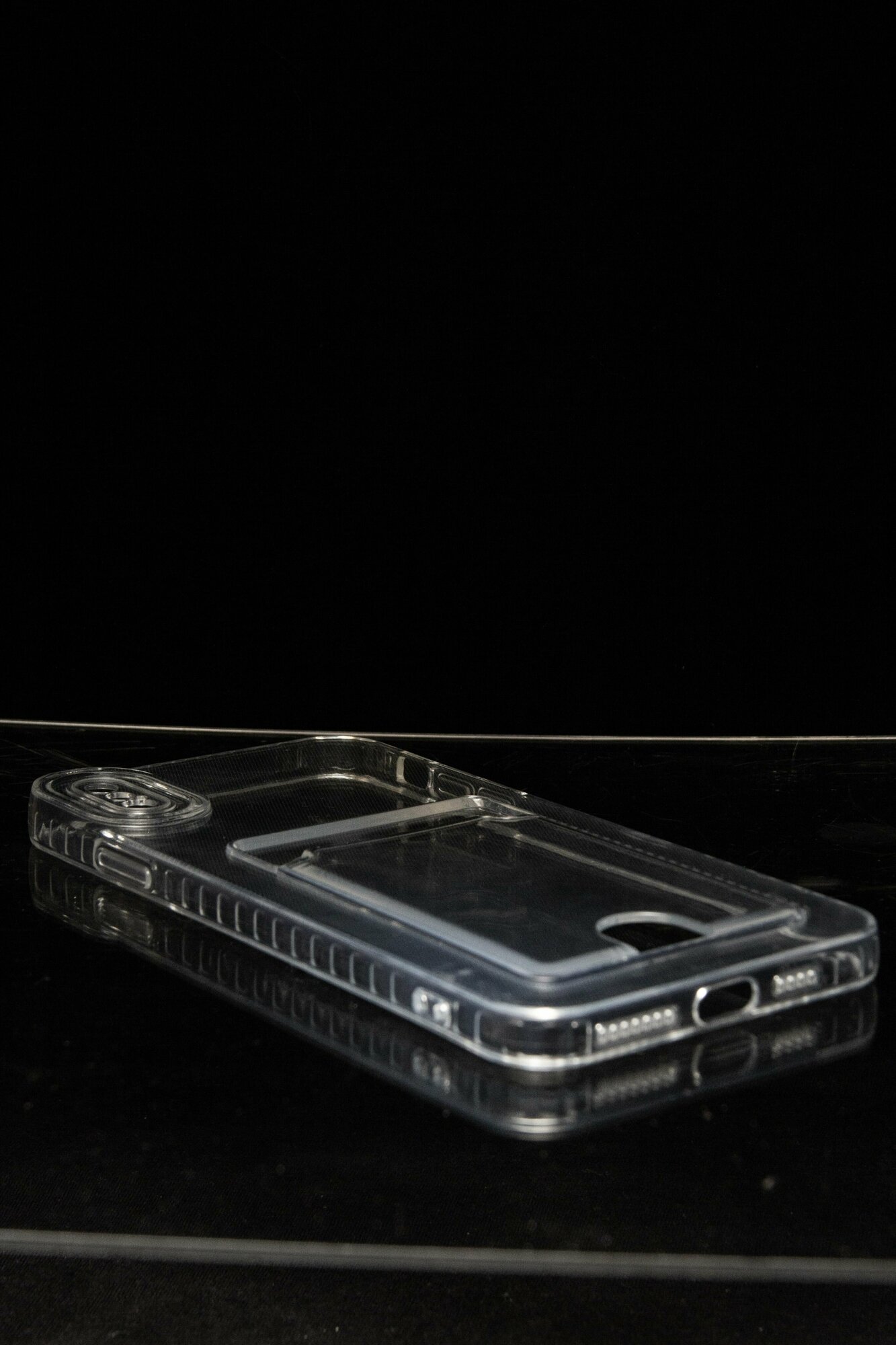 Чехол для карты на Apple iPhone Xs Max / чехол на айфон хс макс прозрачный