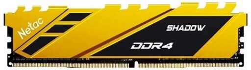 Модуль памяти Netac Shadow DDR4 DIMM 2666Mhz PC21300 CL19 - 16Gb NTSDD4P26SP-16Y