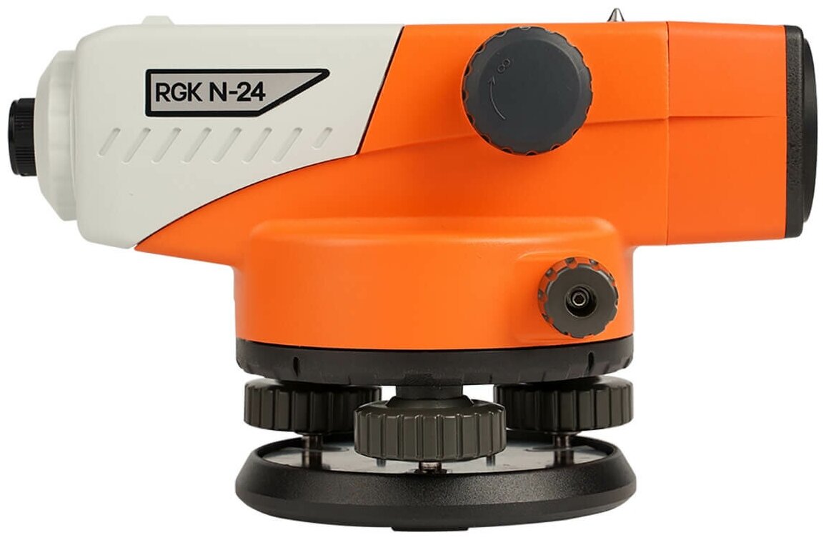Комплект оптический нивелир RGK N-24 + штатив S6-N + рейка AMO S3 - фотография № 3