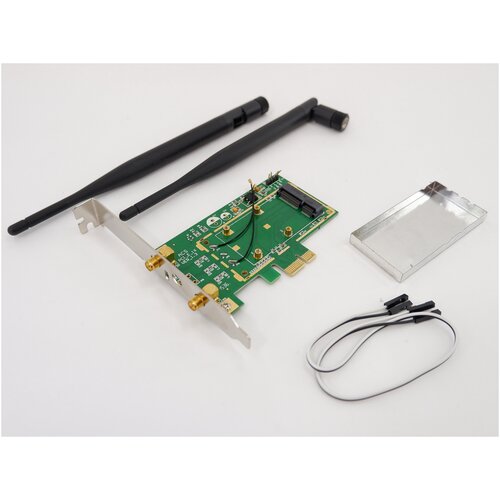 Адаптер для установки mini PCI-E в PCI-E x1