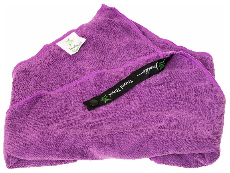 Полотенце из микрофибры махровое Marlin Terry Towel Dark Purple L 75х130 см