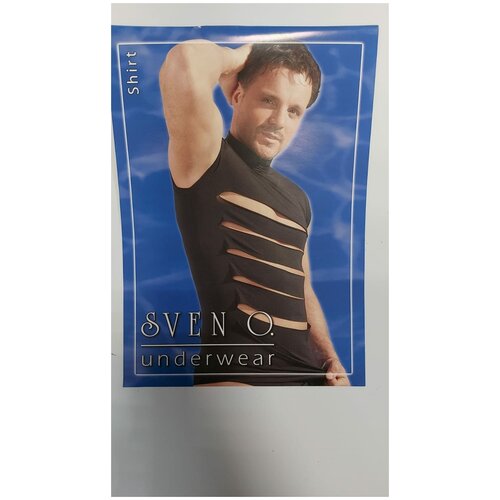 Соблазнительная майка с косой шнуровкой от Sven O, чёрный, S