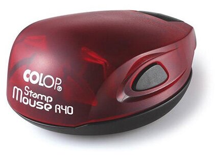 COLOP Mouse R40 рубин - карманная оснастка для печати