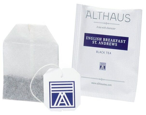 Черный чай Althaus English Breakfast St. Andrews в пакетиках, 20 шт - фотография № 2