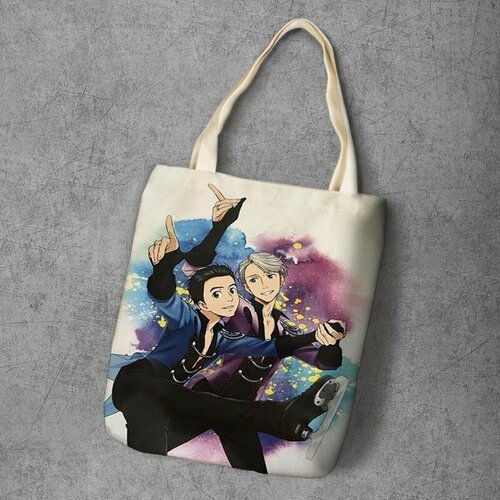фото Сумка шоппер anime dakimakura, фактура рельефная, мультиколор