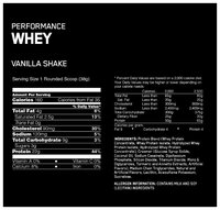 Протеин Optimum Nutrition Performance Whey (950-975 г) шоколадный коктейль