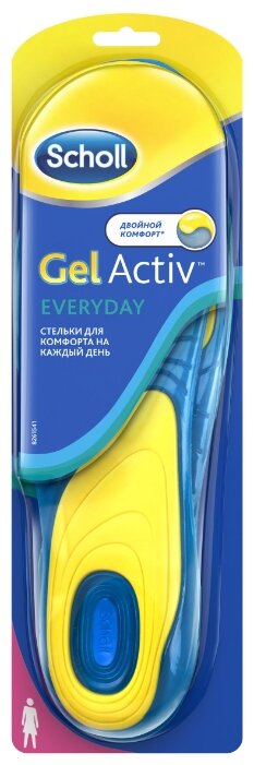 Scholl Стельки для комфорта на каждый день GelActiv Everyday женские