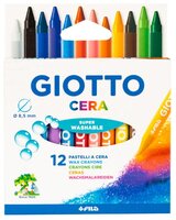 GIOTTO Восковые карандаши Cera 12 цветов (281200)