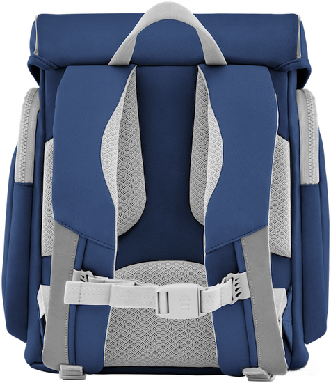 Рюкзак (школьная сумка) NINETYGO smart school bag темно-синий - фото №14