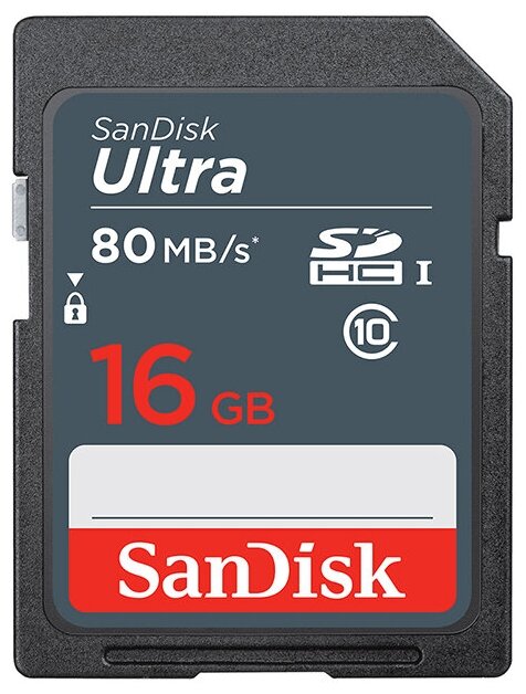 16Gb - SanDisk SDHC Class 10 UHS-I SDSDUNS-016G-GN3IN (Оригинальная!)