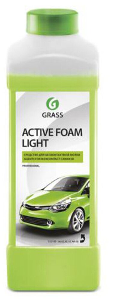 Шампунь для бесконтактной мойки 1л Active Foam Light GRASS 132100
