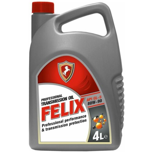 FELIX 431000003 FELIX 80W90 GL-5 Масло трансмисионное минеральное (4L)