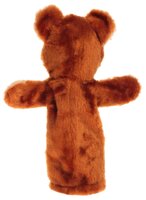 Радомир Кукла на руку Медведь 27 см (С224) коричневый