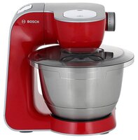 Комбайн Bosch CreationLine MUM58720 красный/серебристый