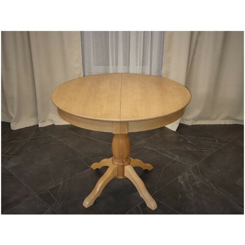 Стол обеденный Кухонный Раздвижной Круглый Д натуральное дерево 25490₽