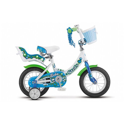 Детский велосипед STELS Echo 12 2023 Белыйморская-волна 858100₽