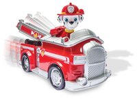 Фигурка Spin Master Paw Patrol Машинка спасателя и щенок - Пожарная машина Маршала 20064339