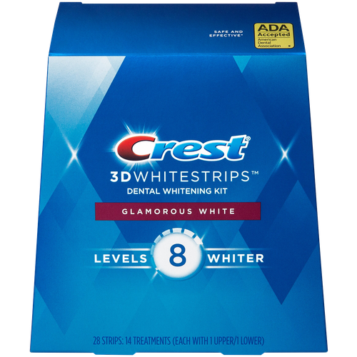 Crest 3D Whitestrips Glamorous White  Отбеливающие полоски для зубов