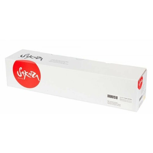 Тонер-туба SAKURA PRINTING 006R01518 для Xerox WorkCentre 7545/7556, желтый, 15000 к. девелопер xerox 675k85060 для xerox phaser 7800 xerox workcentre 7525 xerox workcentre 7530 xerox workcentre 7535 xerox workcentre 7545 желтый 120000 стр 1 цвет