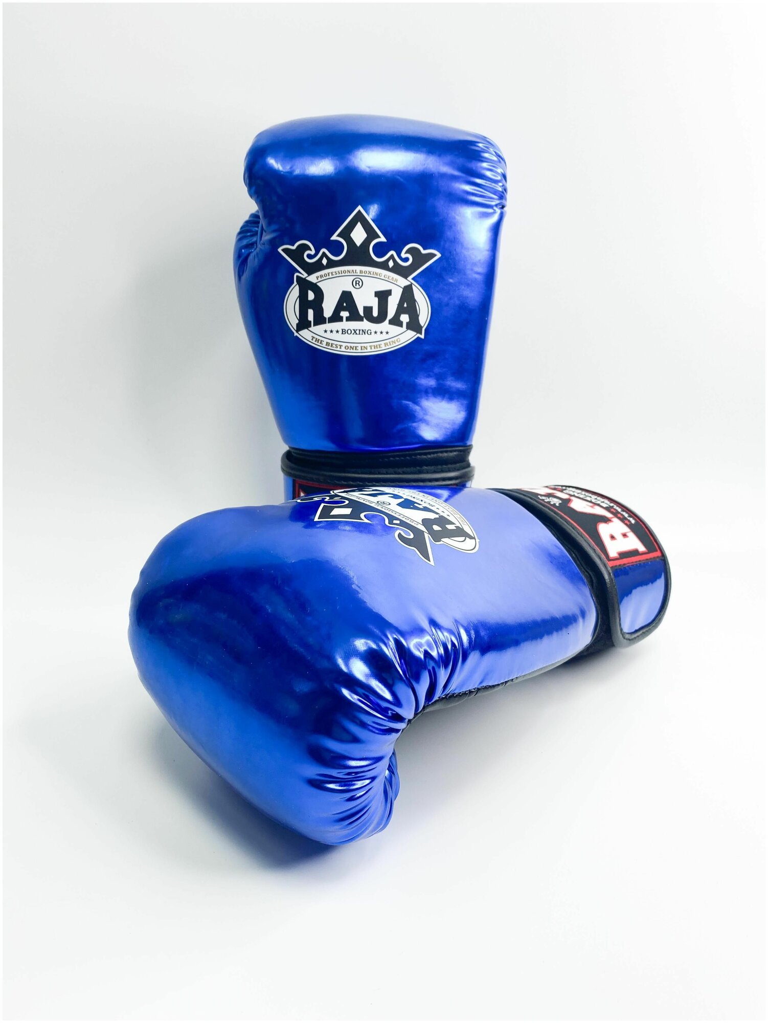 Боксерские перчатки Raja P.U Light Blue — фото 1