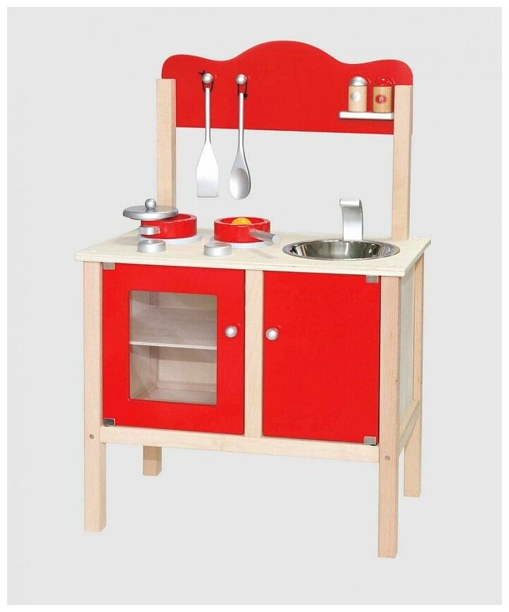 фото Набор "Кухня" (540х835х300мм) красный в коробке