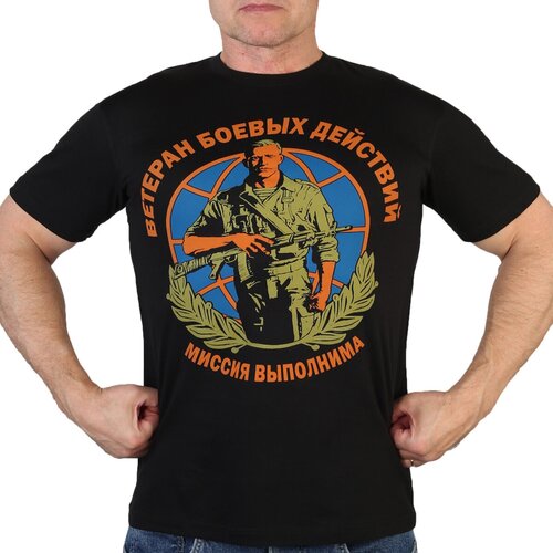 Футболка ВОЕНПРО, размер RUS 56 (3XL), черный