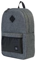 Рюкзак Herschel Heritage Mid-Volume 14.5 grey/black (raven crosshatch/black rubber)