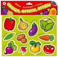 Игровой набор Дрофа-Медиа Магнит - Мои первые слова.Овощи, фрукты, ягоды 1318