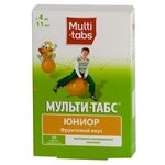 Мульти-табс Юниор жев. таб. №30 (фруктовый вкус) - изображение