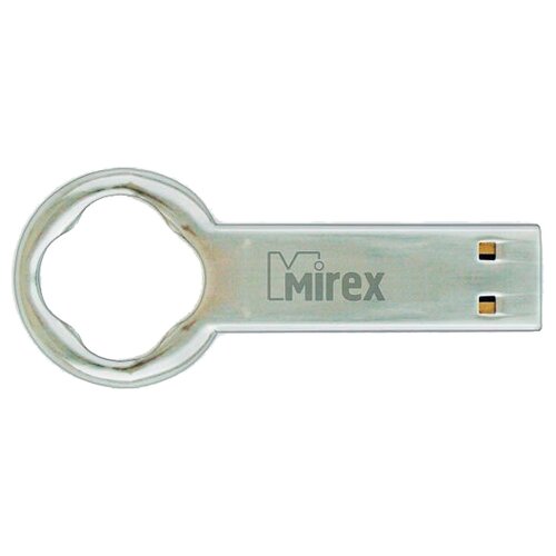 Флешка Mirex ROUND KEY 16 ГБ, 1 шт., стальной