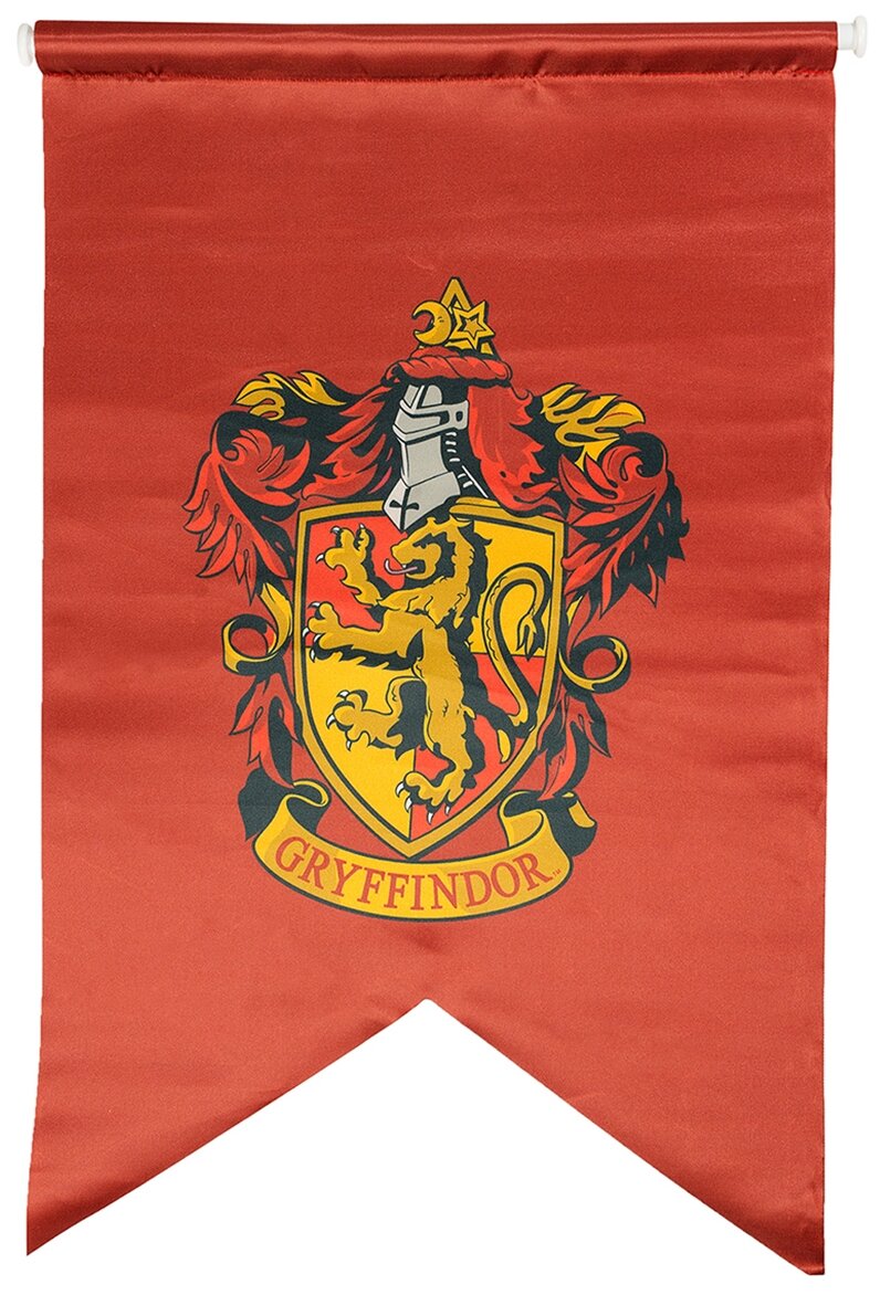 Sihir Dukkani Флаг Гарри Поттер Гриффиндор FLS033, бордовый - фотография № 2