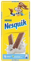 Шоколад Nesquik молочный с молочной начинкой, 100 г