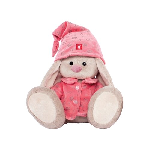 Купить Мягкая игрушка Зайка Ми в розовой пижаме, 18 см