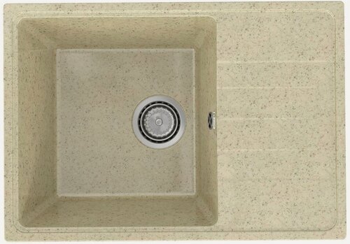 Изображение товара Кухонная мойка Practik PR-M-600-002 (без сифона), слоновая кость