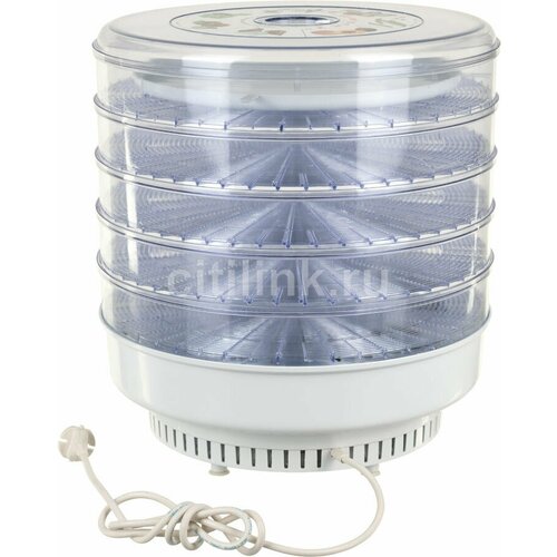 Сушилка для овощей и фруктов спектр-прибор Ветерок-2 прозрачный 5 поддонов 904000₽