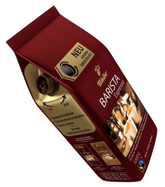 Кофе в зернах Tchibo Barista Espresso 1 кг - фото №9