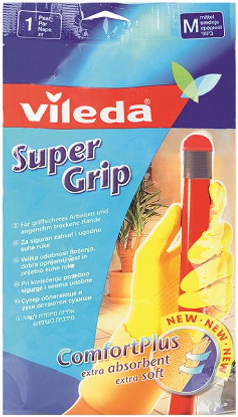 Перчатки Vileda универсальные Super Grip