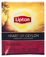 Чай черный Lipton Discovery Heart of Ceylon в пакетиках, 100 шт.