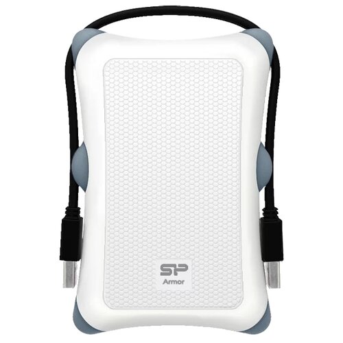 2 ТБ Внешний HDD Silicon Power Armor A30, USB 3.2 Gen 1 Type-C, белый