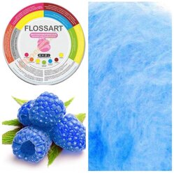 FLOSSART голубая малина вкусоароматическая добавка для сладкой ваты, 150 г