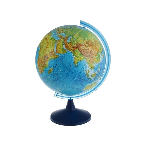 Глобус физический Globen Классик Евро 400 мм (Ке014000242), синий