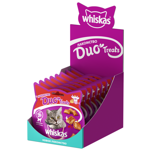 Корм для стерилизованных кошек Whiskas подушечки с говядиной 1.9 кг.