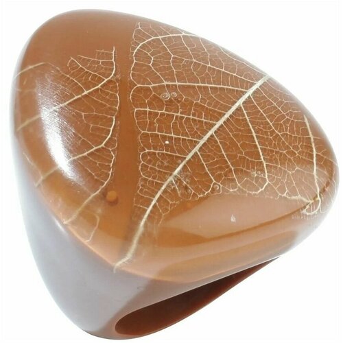 Кольцо ZSiSKA, коричневый